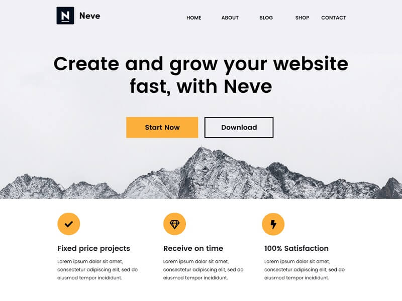 Neve: Best Free WordPress Themes