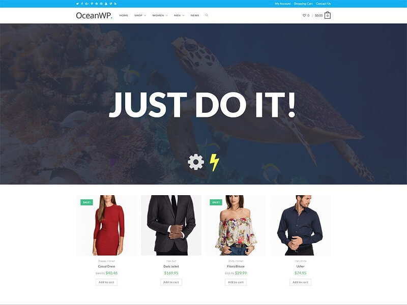 OceanWP: Best Free WordPress Themes