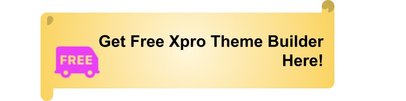 Get free xpro theme builder