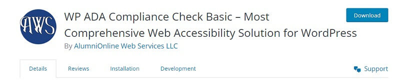 WP ADA Compliance Check Basic: WordPress Accessibility Plugins
