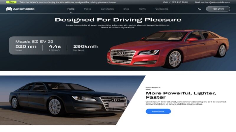 How to Create an Automobile Work Website in WordPress