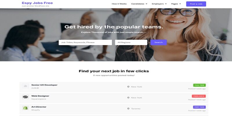 How to set up a WordPress job Portal Website