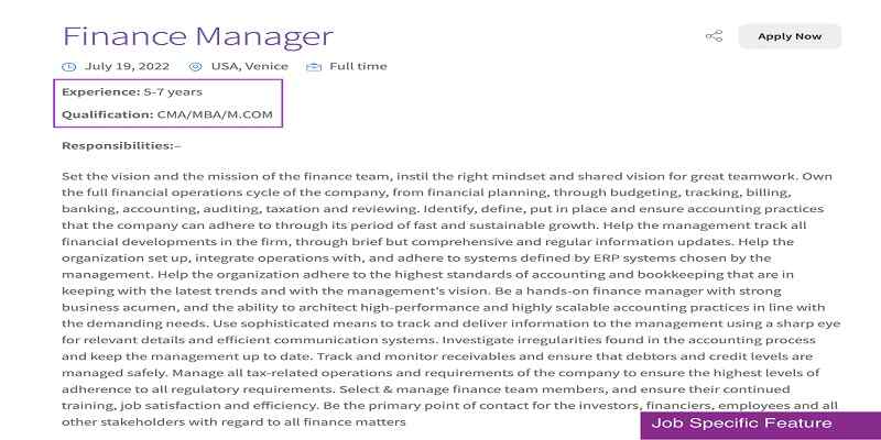 Job Manager & Career
