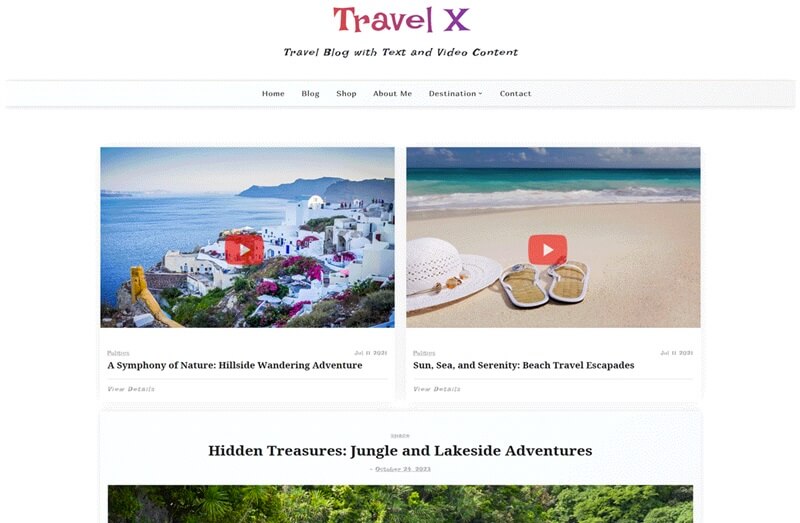 Travel X 7 Best Free Travel Blog WordPress Themes In 2024 7 Best Free Travel Blog WordPress Themes In 2024 Travel X