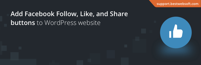 BestWebSoft's Like & Share 6 Best Free Meta (Facebook) WordPress Plugins in 2024 6 Best Free Meta (Facebook) WordPress Plugins in 2024 BestWebSofts Like Share