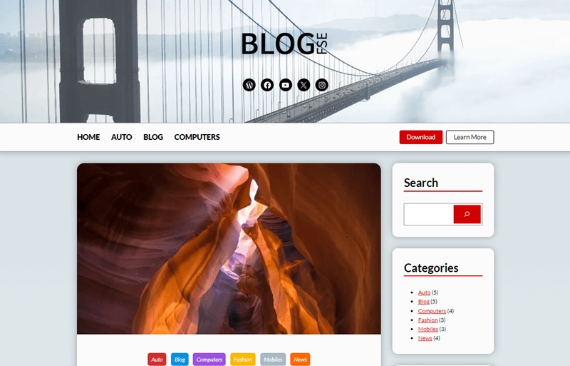 Blog FSE 15 Best Free Blog WordPress Themes in 2024 15 Best Free Blog WordPress Themes in 2024 Blog FSE
