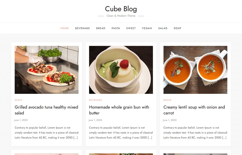 Cube Blog 15 Best Free Blog WordPress Themes in 2024 15 Best Free Blog WordPress Themes in 2024 Cube Blog e1712245081260