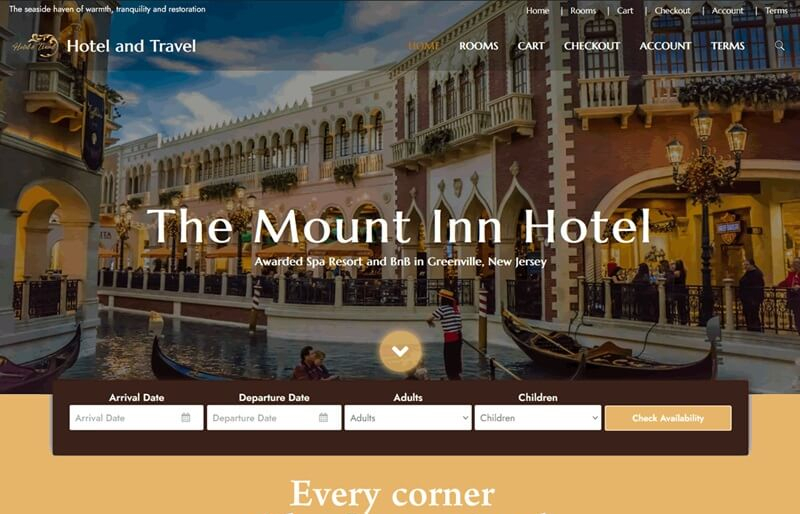 Hotel and Travel 15 Best Free Hotel WordPress Themes In 2024 15 Best Free Hotel WordPress Themes In 2024 Hotel and Travel e1713198573998