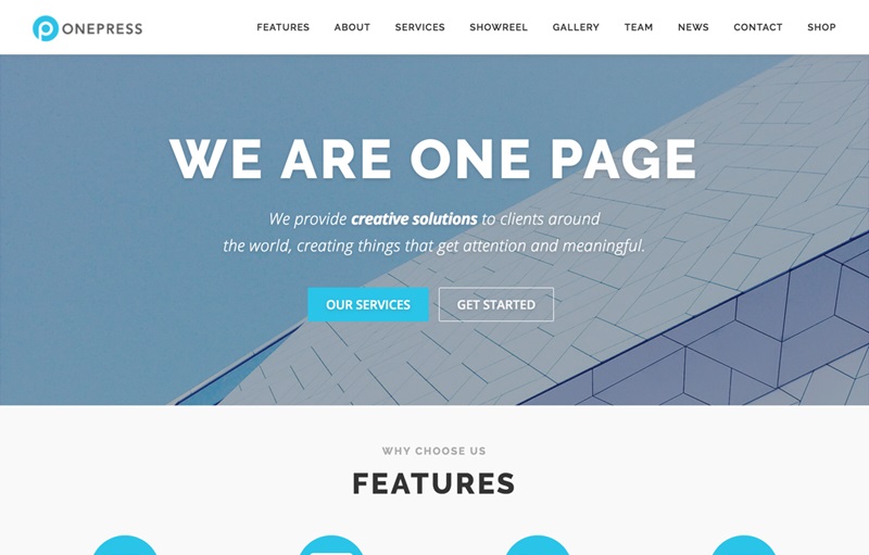 One Page WordPress Themes 14 Best Free One Page WordPress Themes In 2024 14 Best Free One Page WordPress Themes In 2024 OnePress
