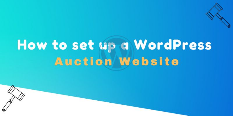 how to create auction website for free