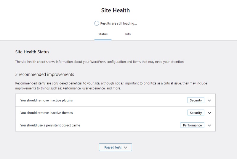 Site-Health  Weebly vs WordPress: Which Website-Building Platform Is Better? Site Health
