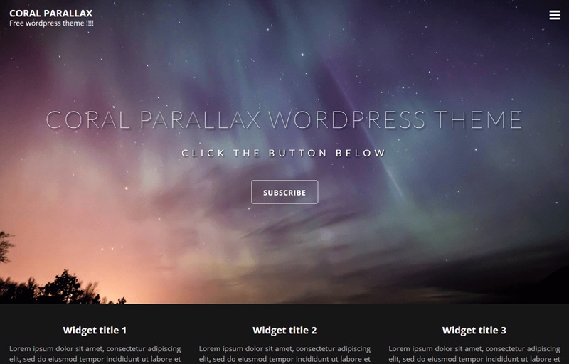 Coral Parallax WordPress Theme 7 Best Free Parallax WordPress Themes In 2024 15 Best Free Parallax WordPress Themes In 2024 Coral Parallax