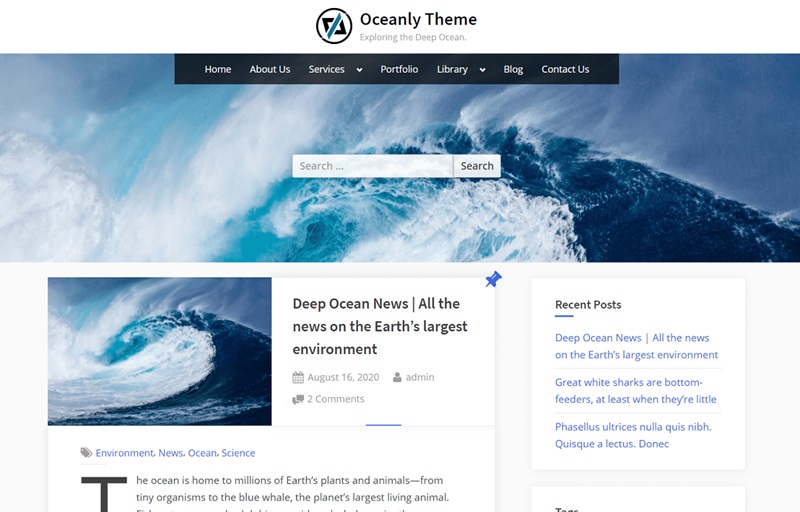 Oceanly 7 Best Free Parallax WordPress Themes In 2024 15 Best Free Parallax WordPress Themes In 2024 Oceanly
