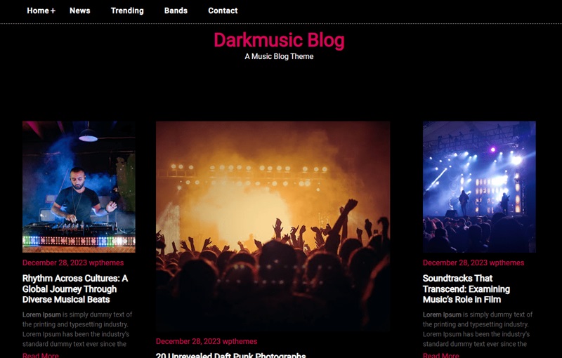 Darkmusic Blog