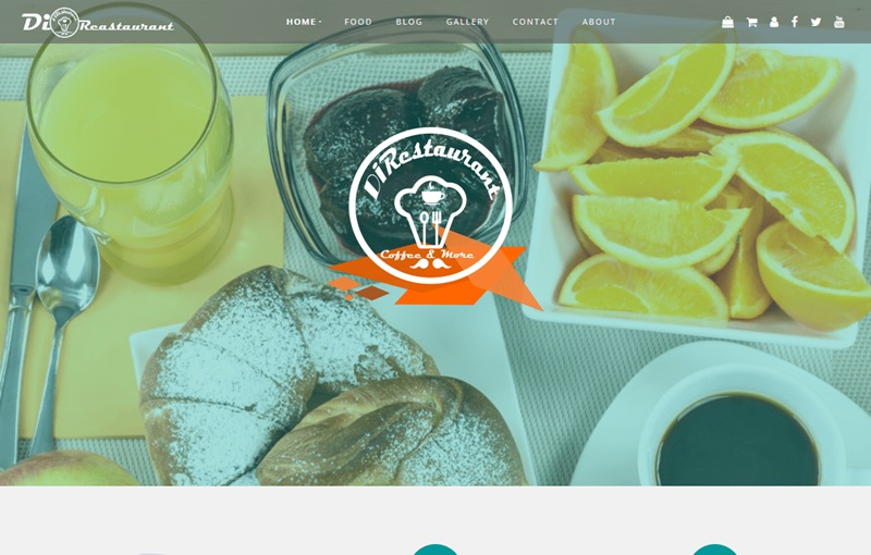 Di Restaurant WordPress Theme