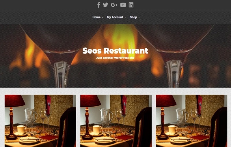 SEOS Restaurant WordPress Theme