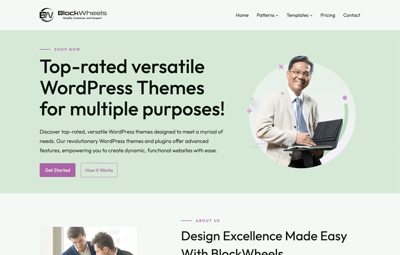 WPWheels Lightweight WordPress Theme