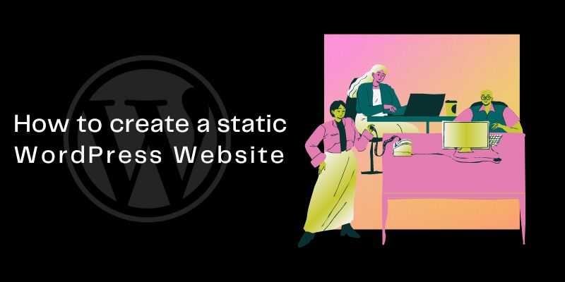 static wordpress website