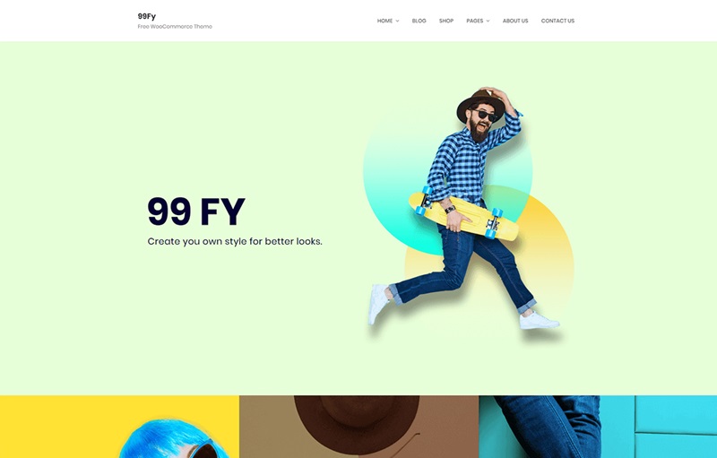 99fy WordPress Library Theme