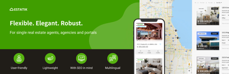 Estatik Real Estate Plugin for WordPress