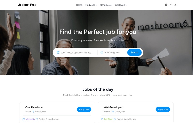 WordPress Job Board Themes