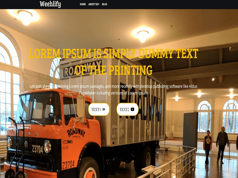 Wheelify Logistics WordPress Theme