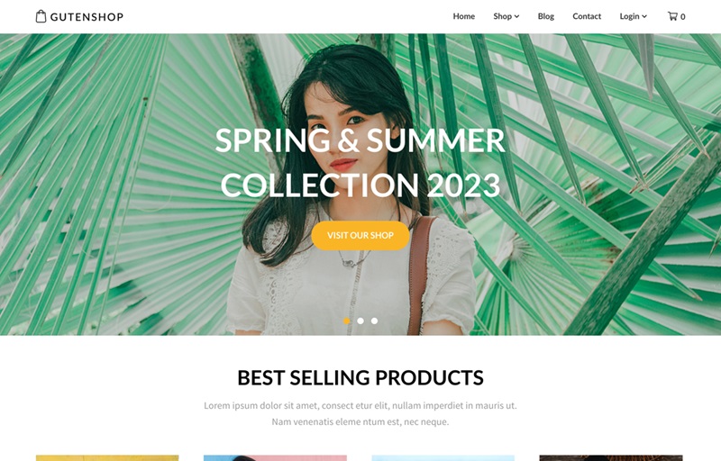 Gutenshop Amazon Affiliate WordPress Theme