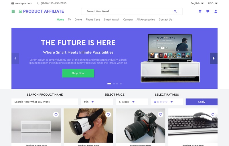 Product Affiliate WordPress Theme