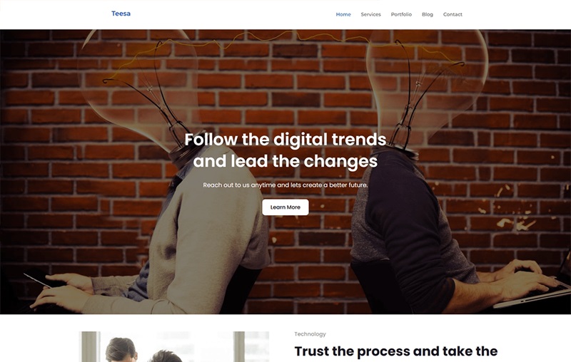 Teesa Banking WordPress Theme