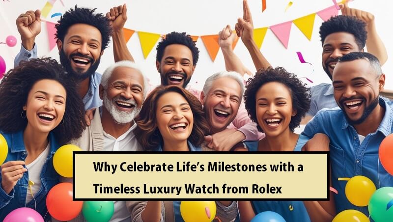 Why Celebrate Life’s Milestones with a Timeless Luxury Watch from Rolex