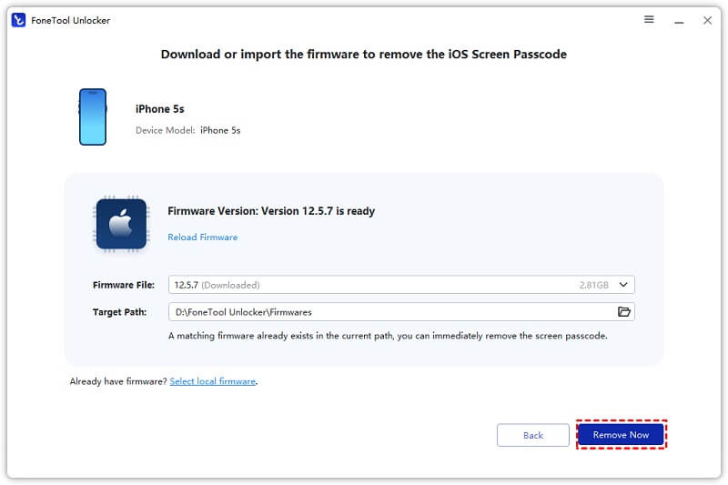 Remove Now
