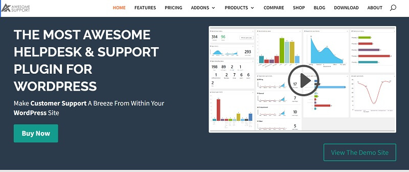 Awesome Support: WordPress Ticketing System