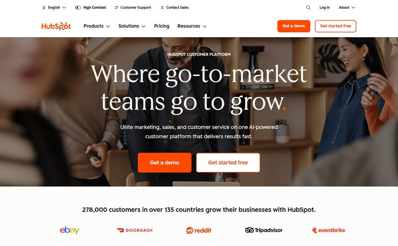 HubSpot USA-Based SaaS Product Development Companies