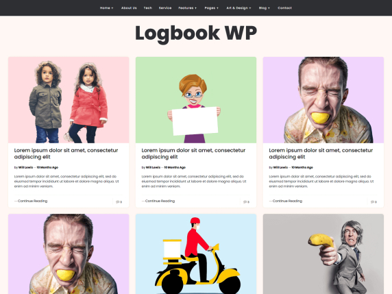 logbook wp free wordpress theme Logbook WP Free WordPress Theme screenshot 9